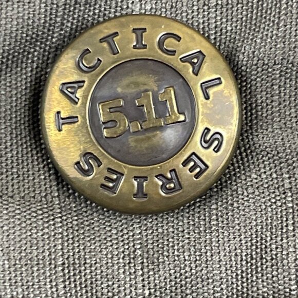 511 Tactical Cargo Pants Men’s 30x32 Ripstop Utility Workwear Elastic Waist Gray - Picture 7 of 10